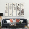 Bộ Tranh Canvas Nhân Lễ Nghĩa Trí Tín