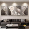 Tranh Canvas Trăng Dưới Núi - Cá Vượt Vũ Môn