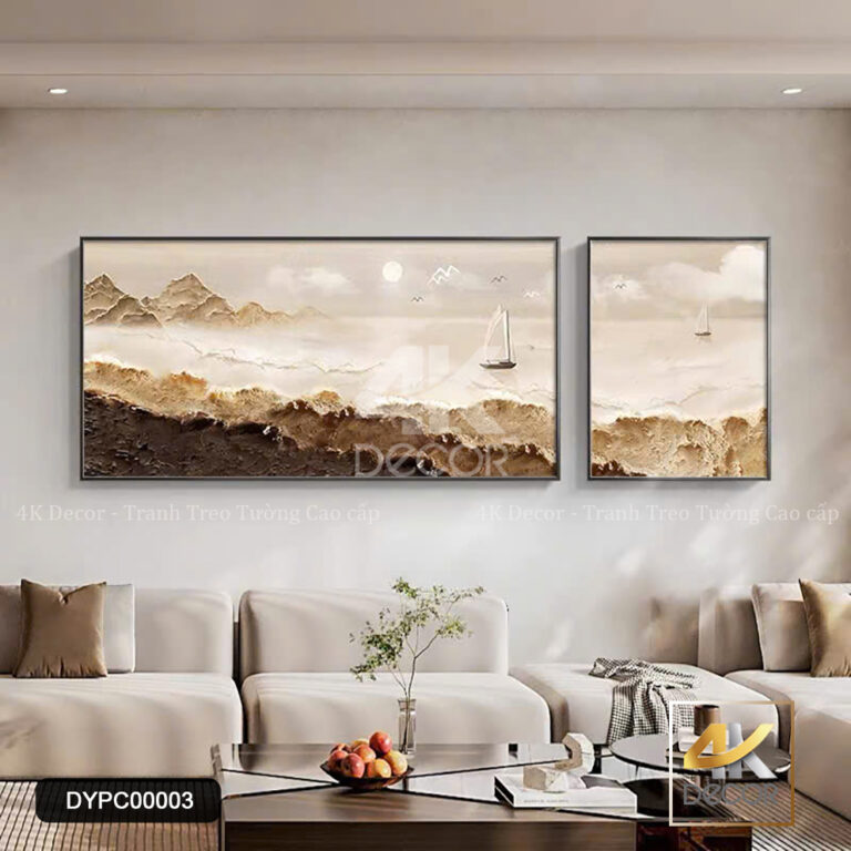 Tranh Canvas Biển Khơi Thuyền Buồm