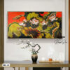 Tranh Canvas Sắc Sen Cát Tường