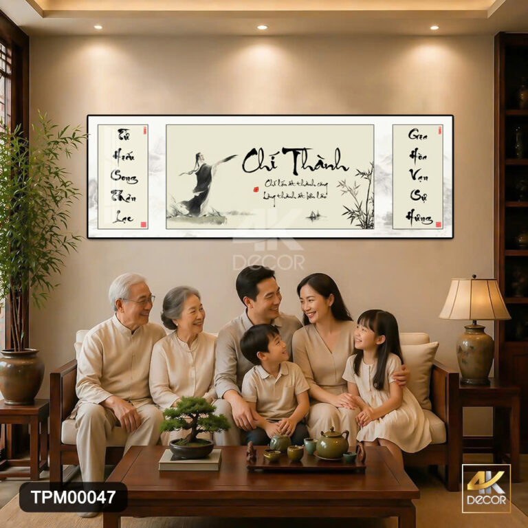 Tranh Tráng Gương Chí Thành