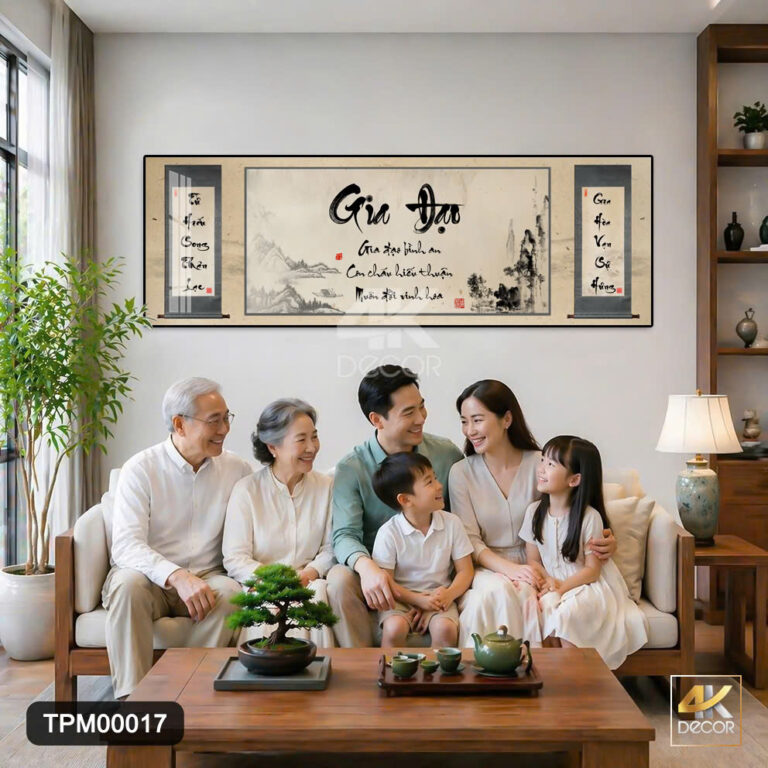 Tranh Tráng Gương Gia Đạo