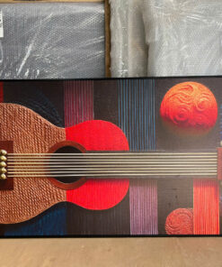 Alternative view of Tranh Canvas Guitar Sắc Màu Nghệ Thuật | HD00606