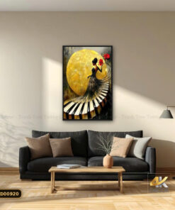 Tranh Canvas Vũ Điệu Phím Dương Cầm