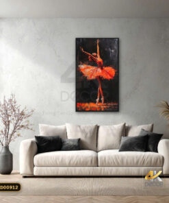 Tranh Canvas Ngọn Lửa Đam Mê