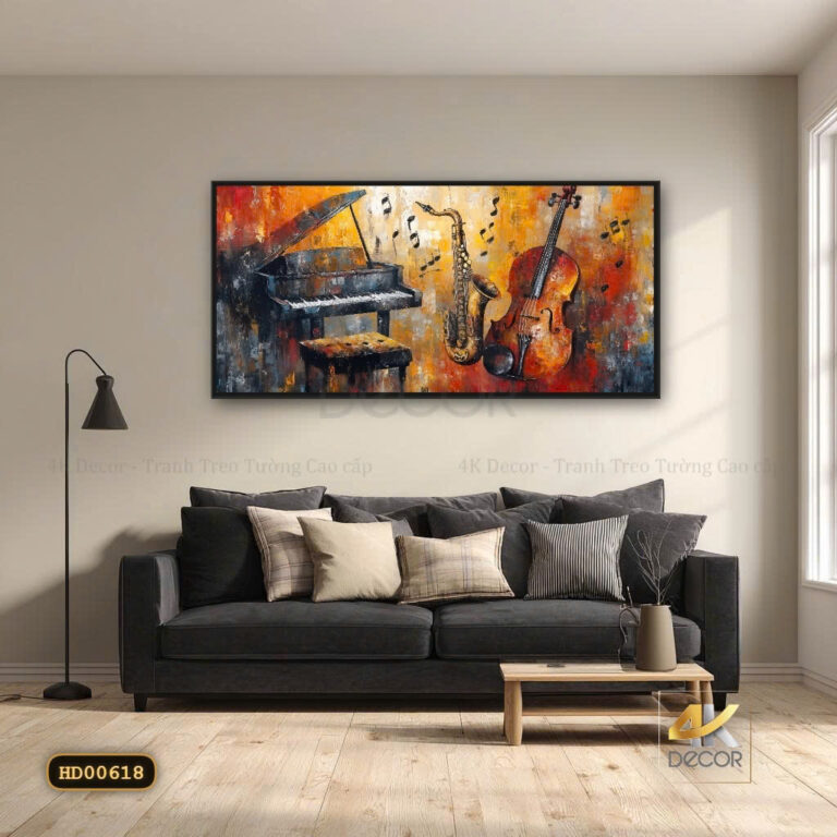 Tranh Canvas Bản Giao Hưởng Mùa Thu
