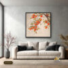 Tranh Canvas Cành Hồng Trĩu Quả