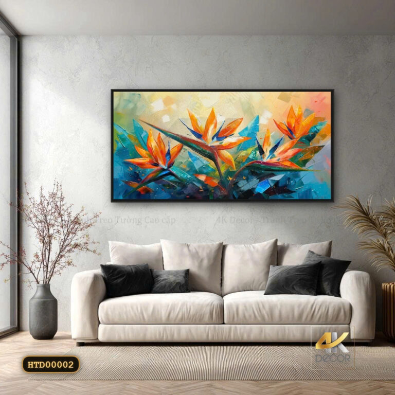 Tranh Canvas Sắc Màu Thiên Điểu