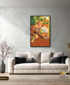 Tranh Canvas Ký Ức Tuổi Thơ