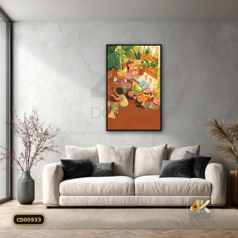 Tranh Canvas Ký Ức Tuổi Thơ