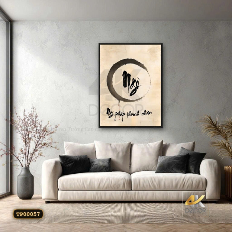 Tranh Canvas Độc Hành Tự Tại