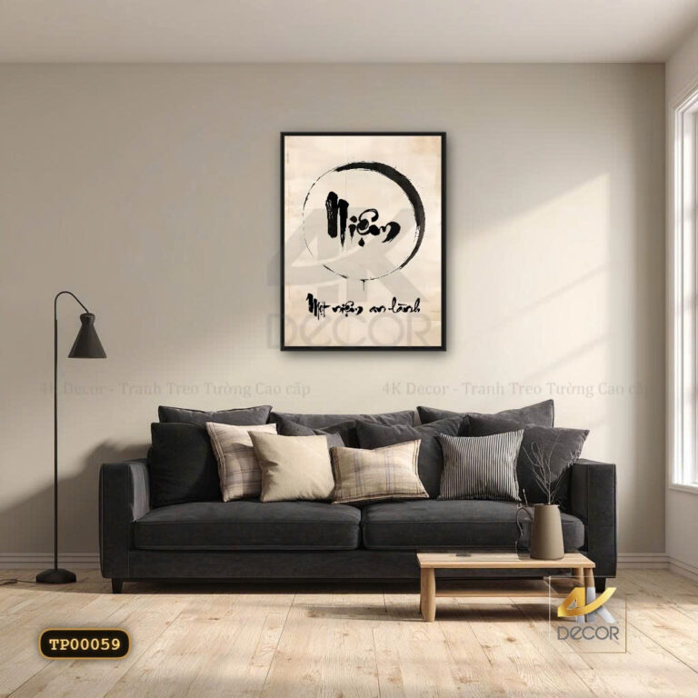 Tranh Canvas Một Niệm An Lành