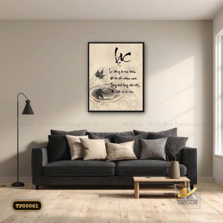 Tranh Canvas An Lạc Tự Tại