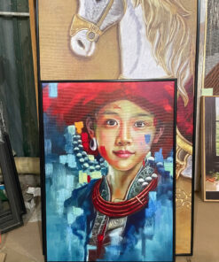 Tranh Canvas Bản Sắc Vùng Cao