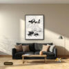 Tranh Canvas Định Tâm Sóng Lặng