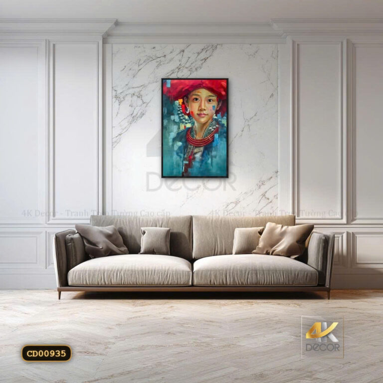 Tranh Canvas Bản Sắc Vùng Cao