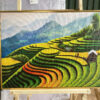 Tranh Canvas Ruộng Bậc Thang Tây Bắc Mùa Vàng | TB00204