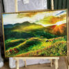 Tranh Canvas Ruộng Bậc Thang Bình Minh Tây Bắc