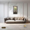Tranh Canvas Cây Xanh Thiền Cảnh Dưới Trăng