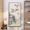 Tranh Canvas Mộc Lan Phú Quý Ngọc Điểu