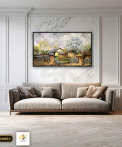 Tranh Canvas Hồn Quê Hoài Niệm