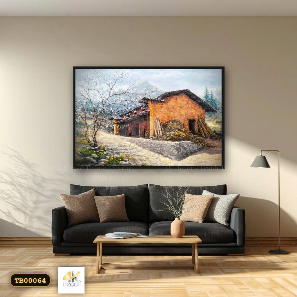 Tranh Canvas Ký Ức Bản Cao