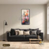Tranh Canvas Hoa Mẫu Đơn Sắc Xuân Thanh Nhã