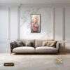 Tranh Canvas Hoa Mẫu Đơn Hồng Thanh Nhã