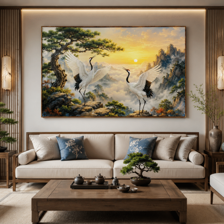 Tranh phong thủy tài lộc