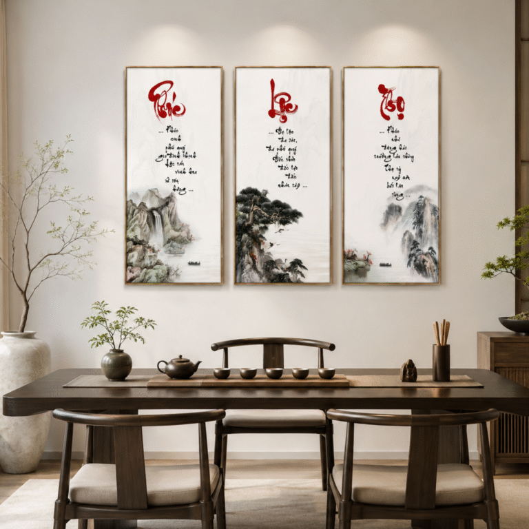 Tranh Phúc Lộc Thọ