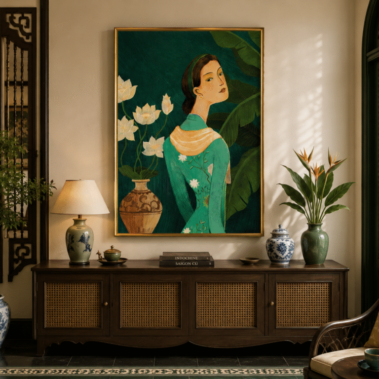 Tranh thiếu nữ Việt Nam