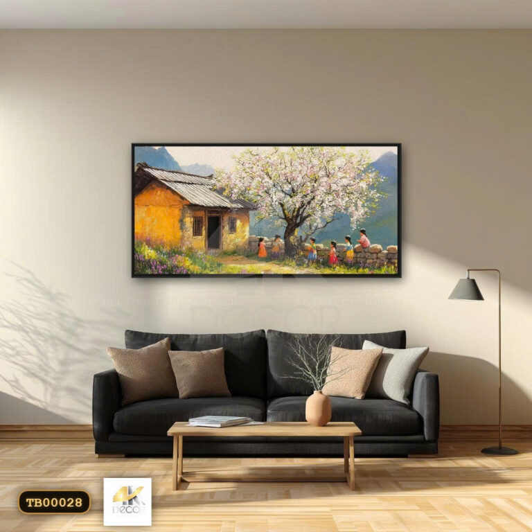 Tranh Canvas Khúc Ca Sương Mai